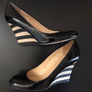 Kate Spade Kiki Patent Leather Wedge Pump Italy 6